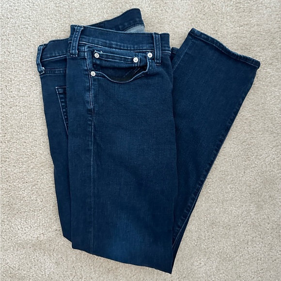 Jcrew 770 Straight Denim Jeans Size 32x30 - Picture 1 of 4